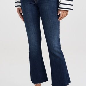 MOTHER Jeans The Hustler Ankle Fray